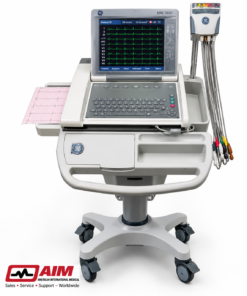 GE MAC 5500 12-Lead Resting ECG EKG Machine with Interpretation