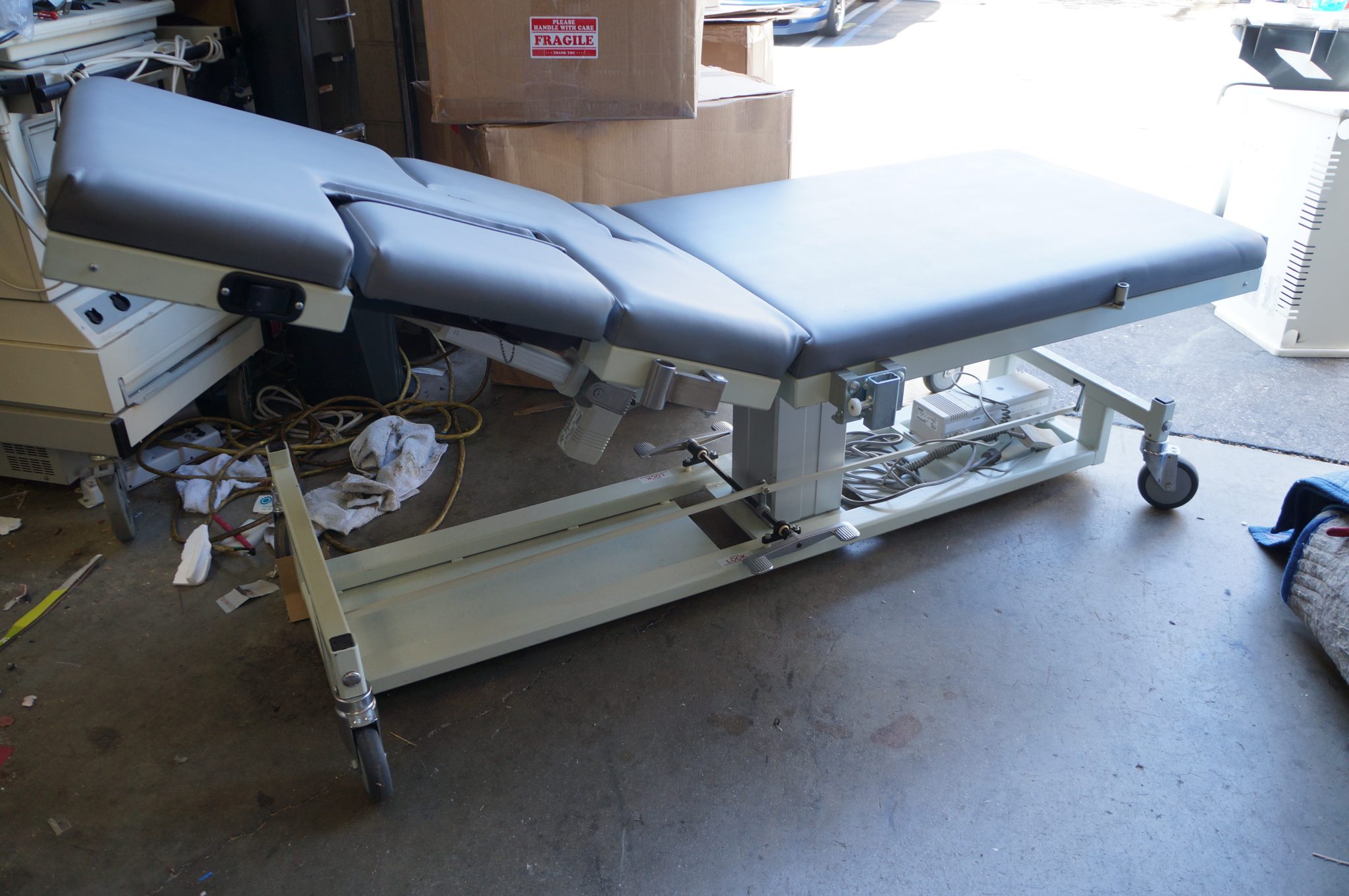 Medical Position Echo Bed, Stress Echo Beds With Control, Echo Tables