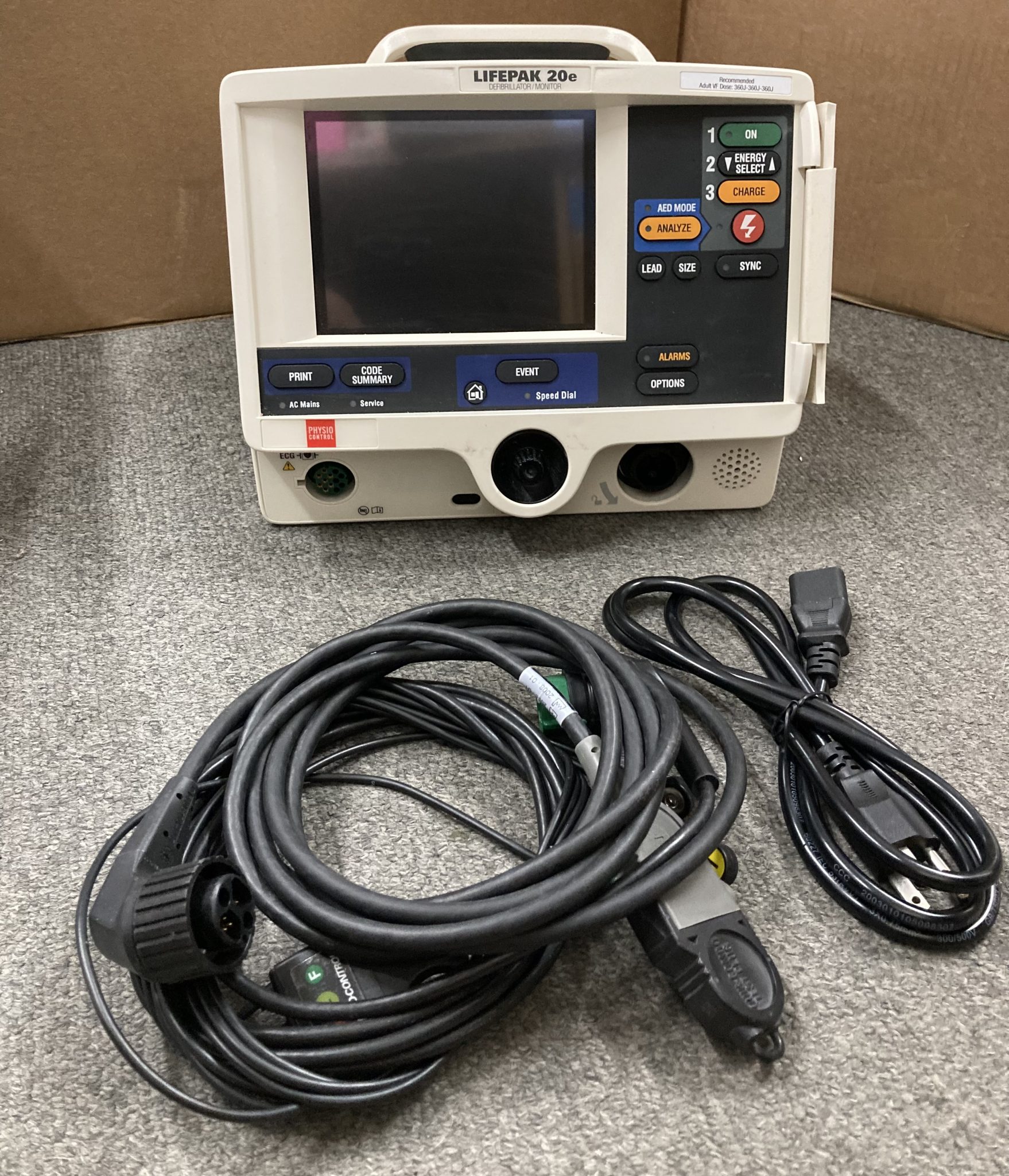 Buy PhysioControl LIFEPAK 20e Defibrillator Online American